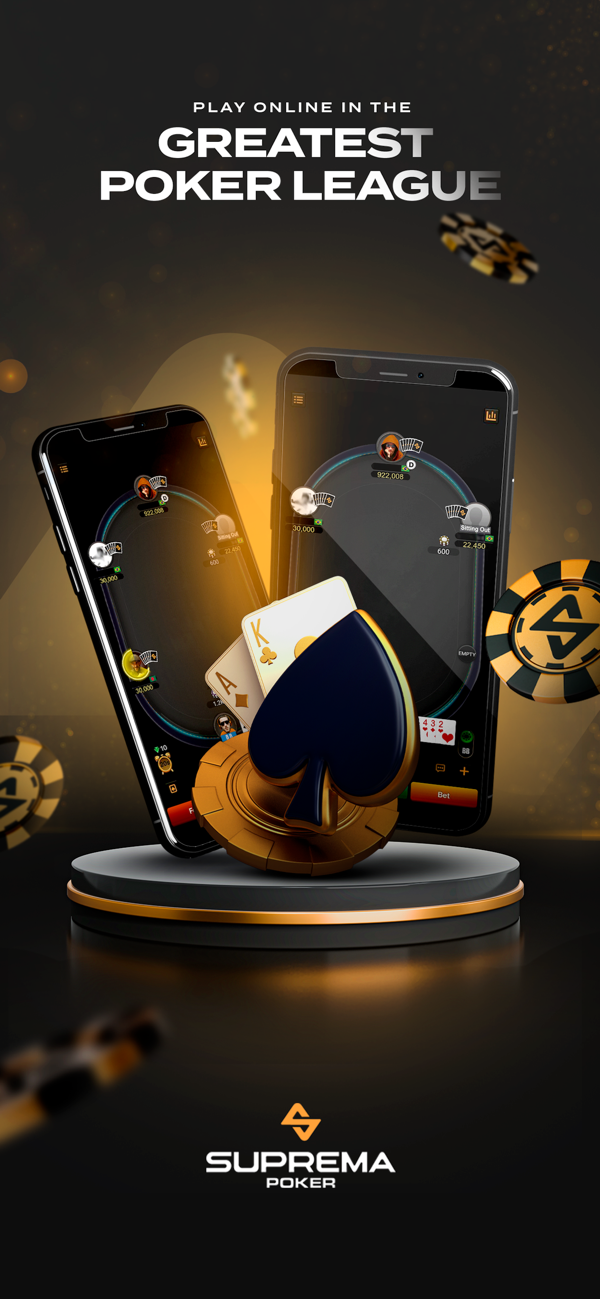 Suprema Poker app screenshot